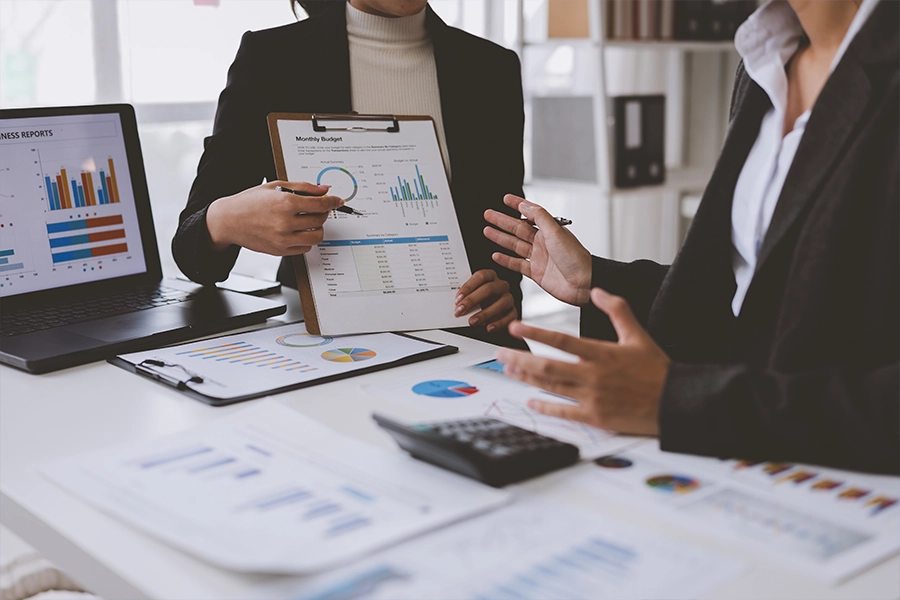 hoa monthly financial