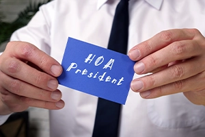 duties of an hoa president